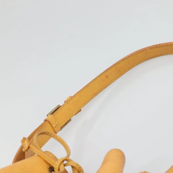 LOUIS VUITTON Epi Petit Noe Shoulder Bag Yellow - Picture 9 of 15
